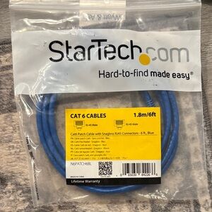 StarTech Blue CAT 6 Patch Cable